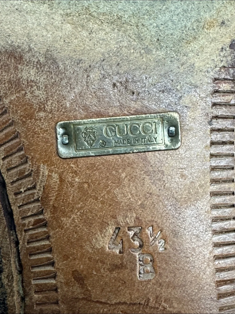Gucci Men's Classic Brown Leather Penny Loafers